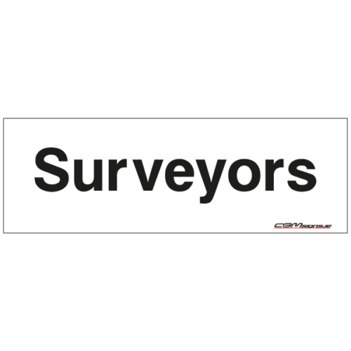 surveyors sign