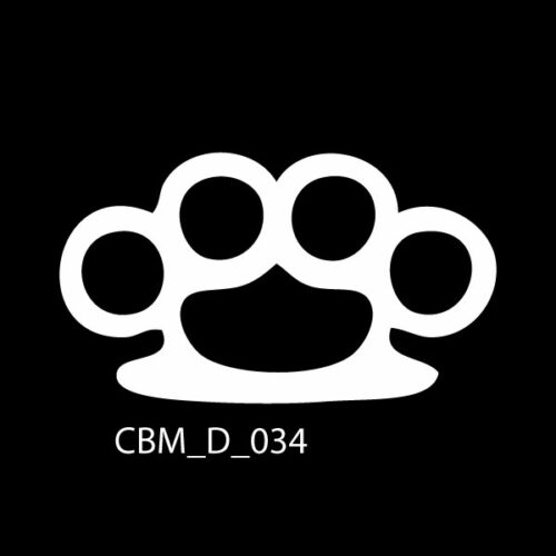 Knuckle Duster Car Stickers