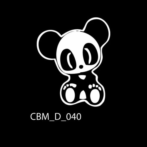Panda Car Sticker