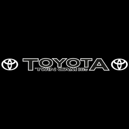 Car Sticker - Toyota 2 Windscreen