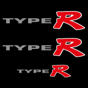 Not Type R Sticker Car Sticker - Type R K20