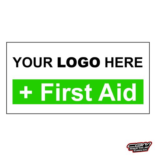 site first aid sign