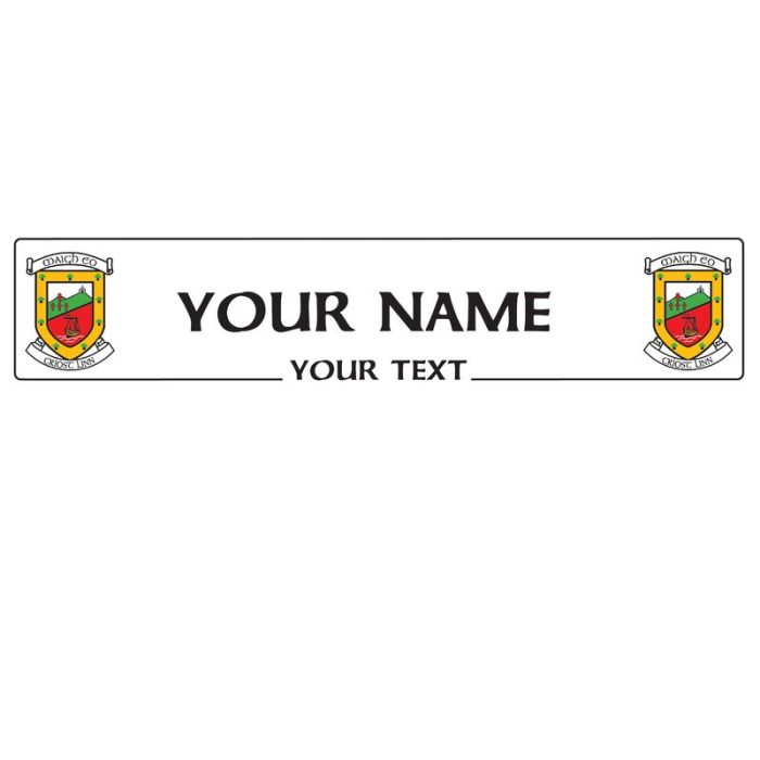 mayo personalised car number plates